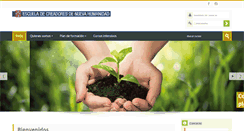 Desktop Screenshot of escueladecreadores.com.ar